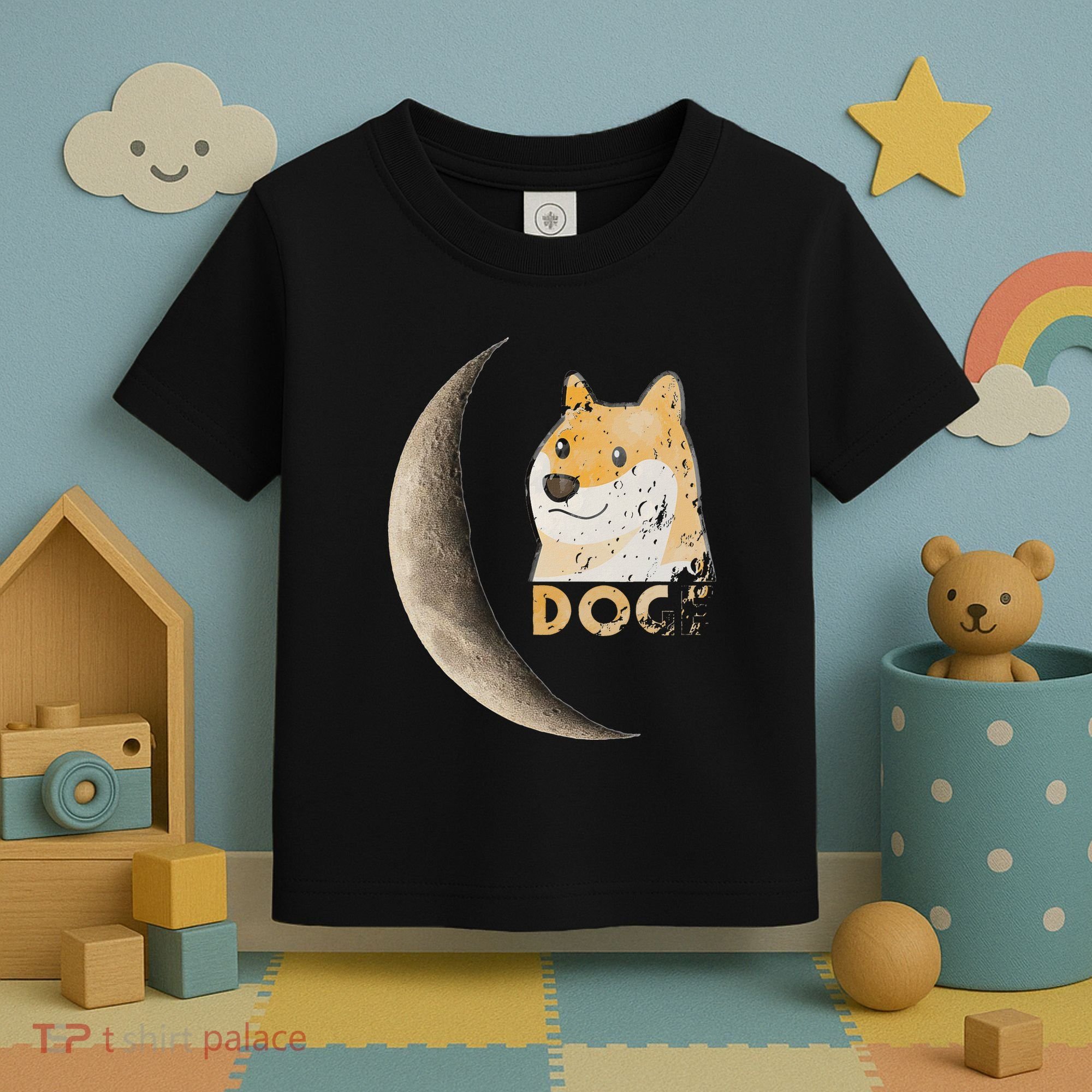 Dogecoin Doge Hodler Trader Dogecoin Moon Toddler T-Shirt