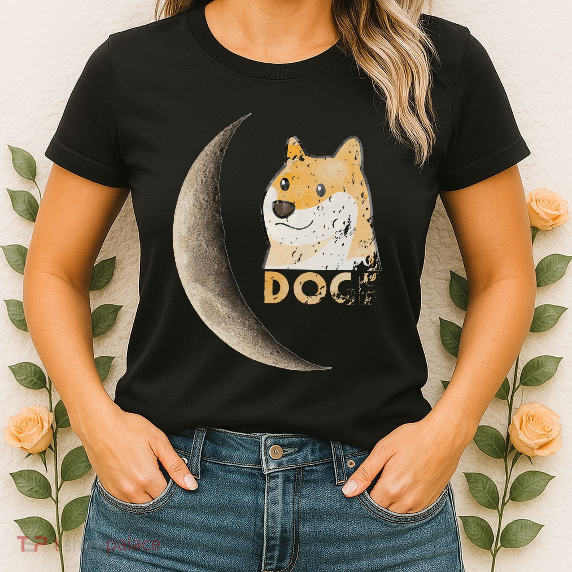Dogecoin Doge Hodler Trader Dogecoin Moon Women's T-Shirt