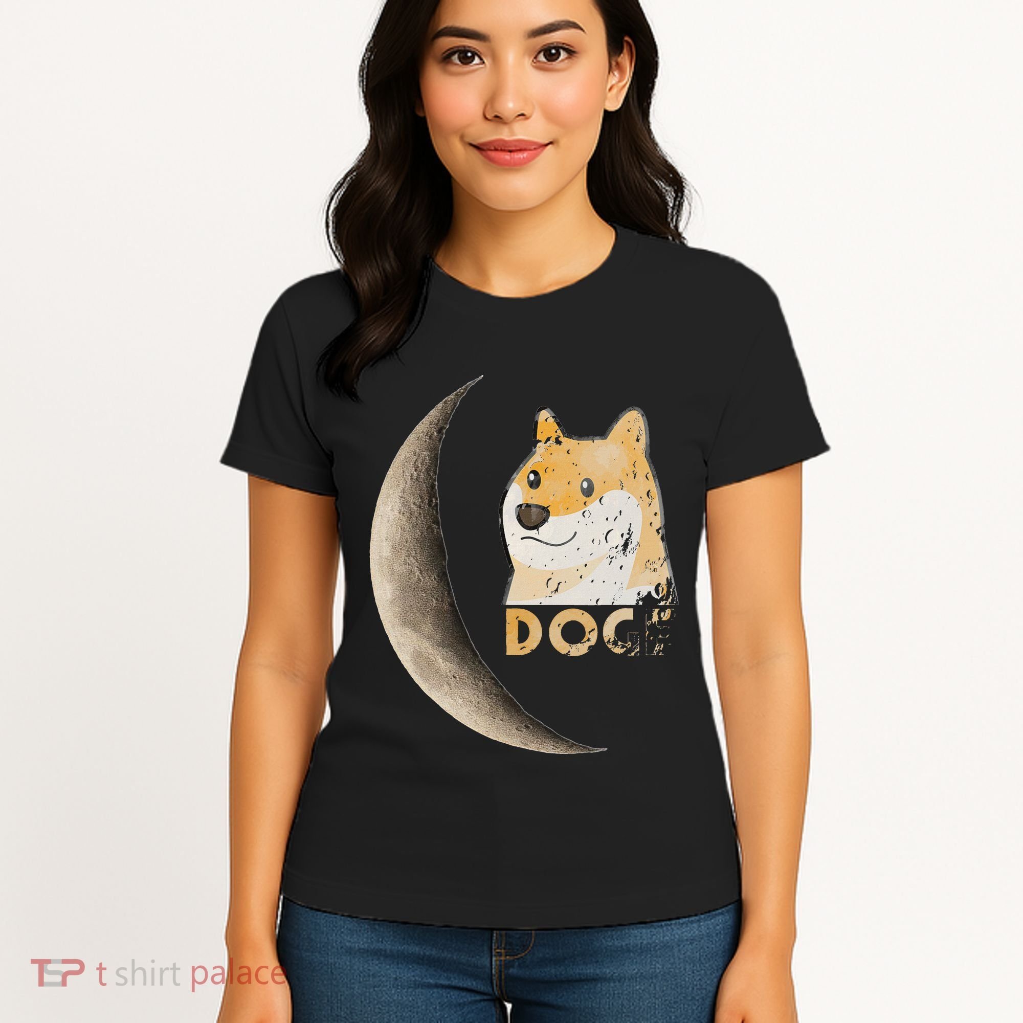 Dogecoin Doge Hodler Trader Dogecoin Moon Women's T-Shirt