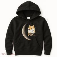 Dogecoin Doge Hodler Trader Dogecoin Moon Kids Hoodie thumb 0