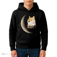 Dogecoin Doge Hodler Trader Dogecoin Moon Kids Hoodie thumb 4