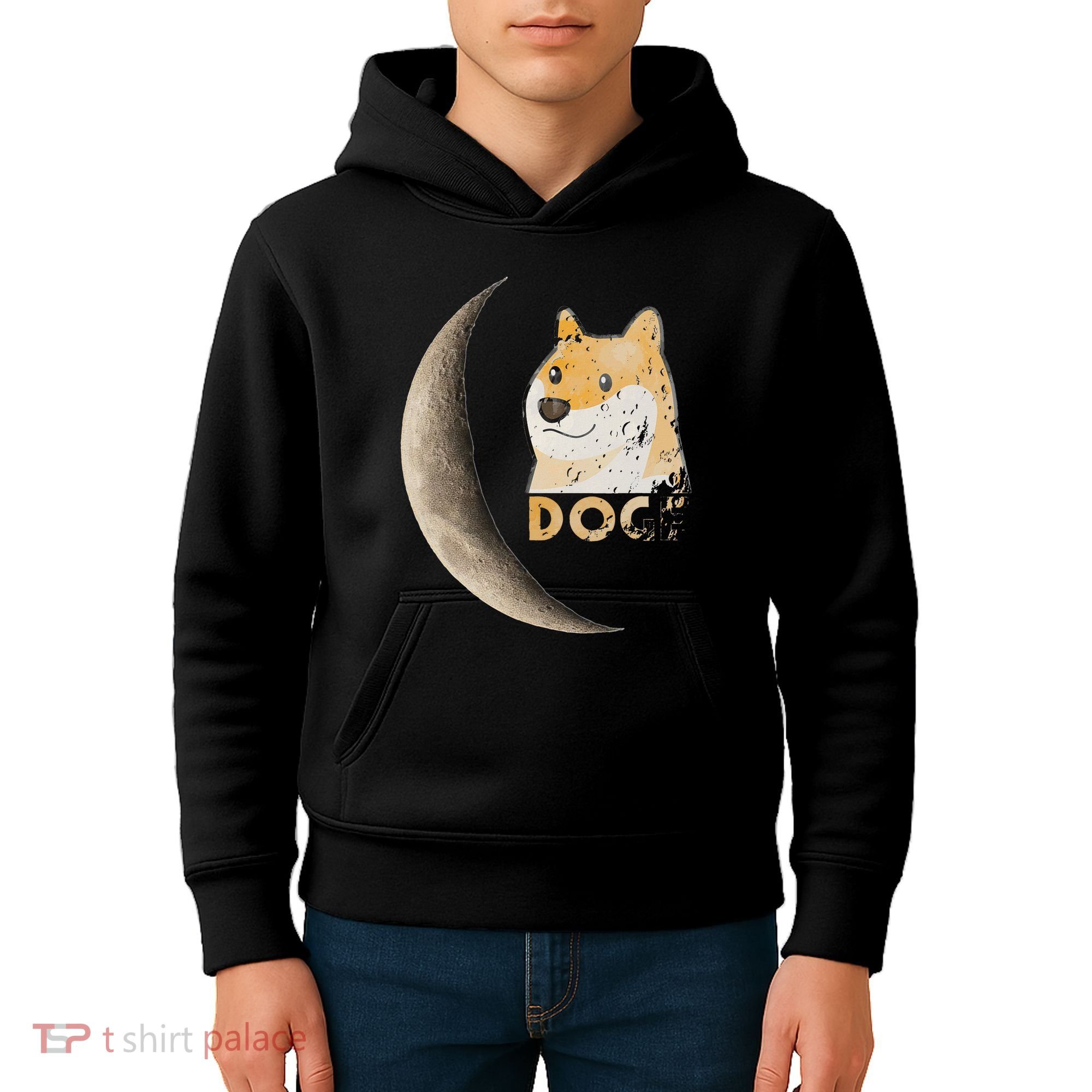Dogecoin Doge Hodler Trader Dogecoin Moon Kids Hoodie