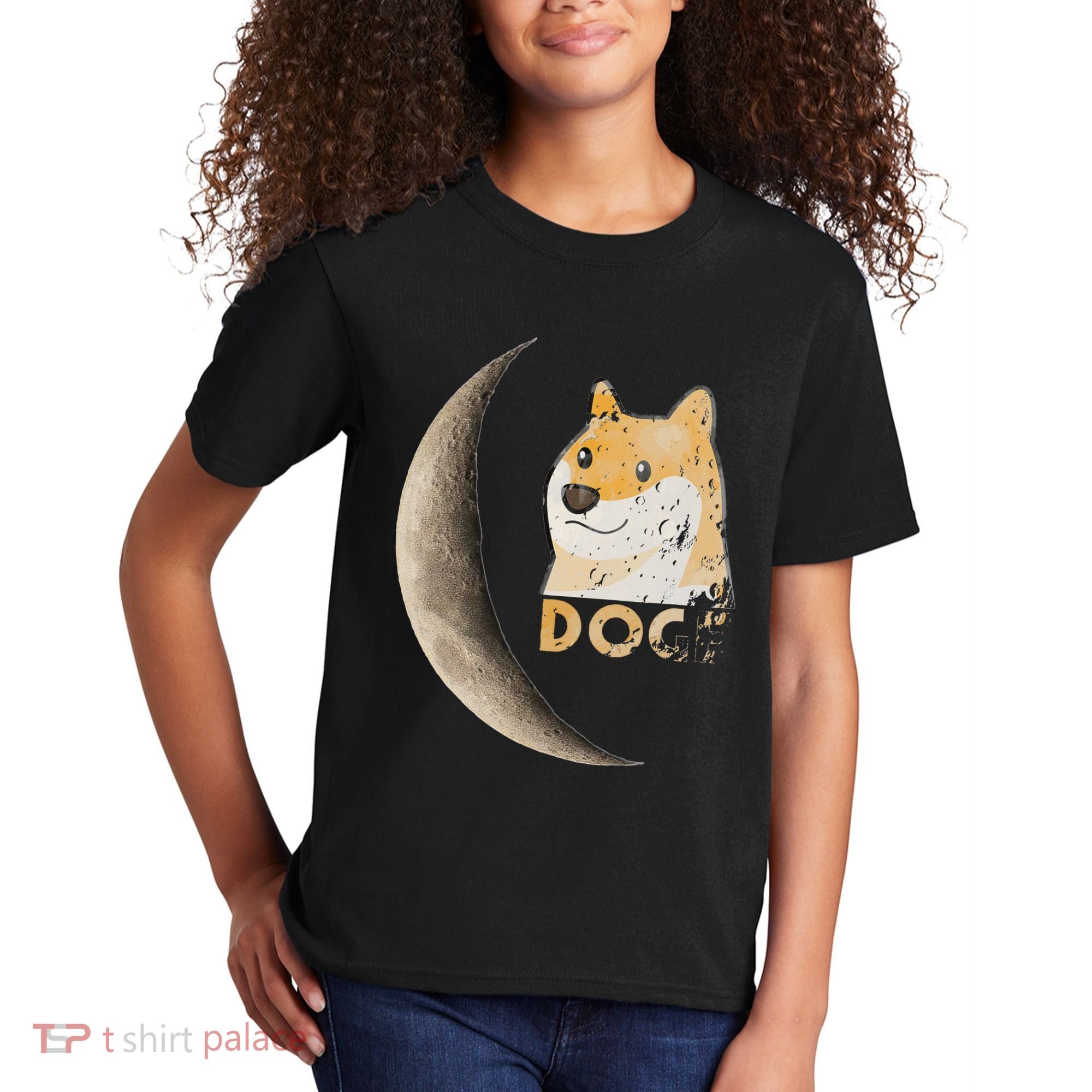 Dogecoin Doge Hodler Trader Dogecoin Moon Kids T-Shirt