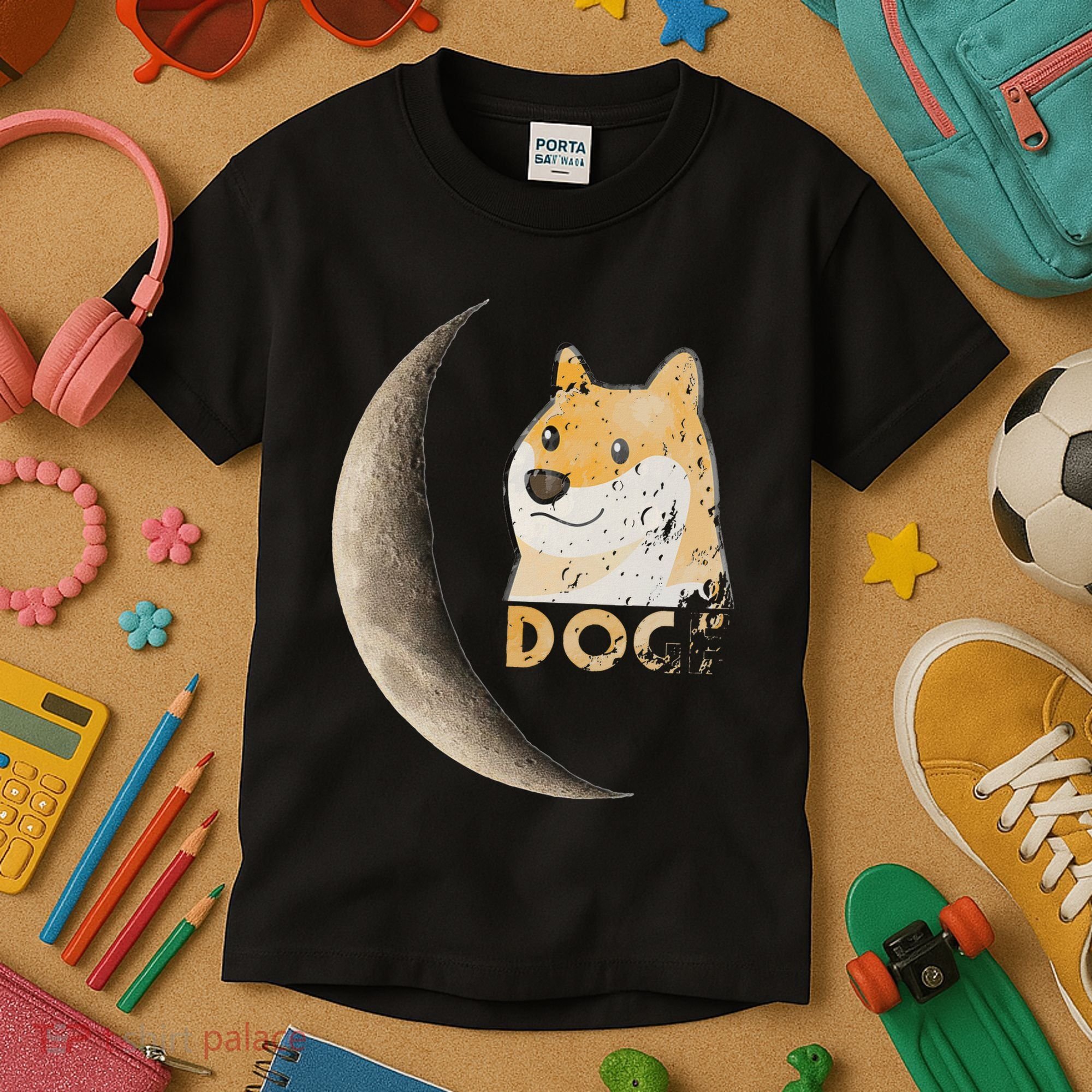 Dogecoin Doge Hodler Trader Dogecoin Moon Kids T-Shirt