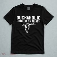 Duckaholic Duck Hunting Themed Duck Lovers T-Shirt thumb 5