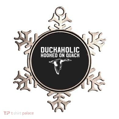 Duckaholic Duck Hunting Themed Duck Lovers Ornament