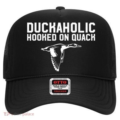 Duckaholic Duck Hunting Themed Duck Lovers Hat