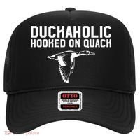 Duckaholic Duck Hunting Themed Duck Lovers Hat thumb 0