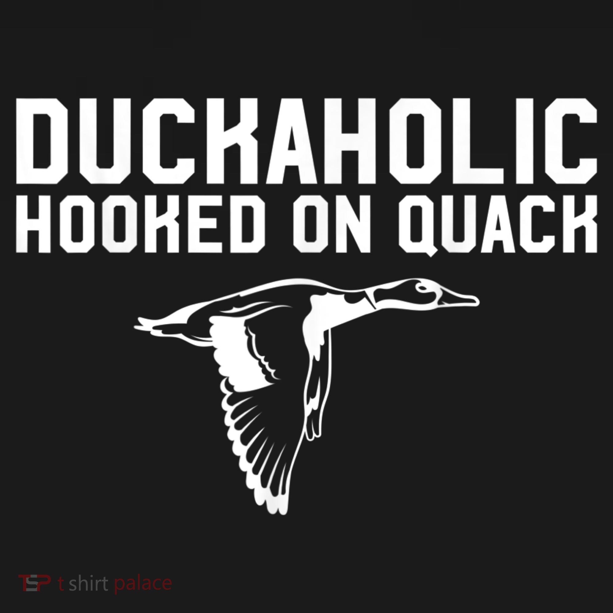 Duckaholic Duck Hunting Themed Duck Lovers Toddler Hoodie