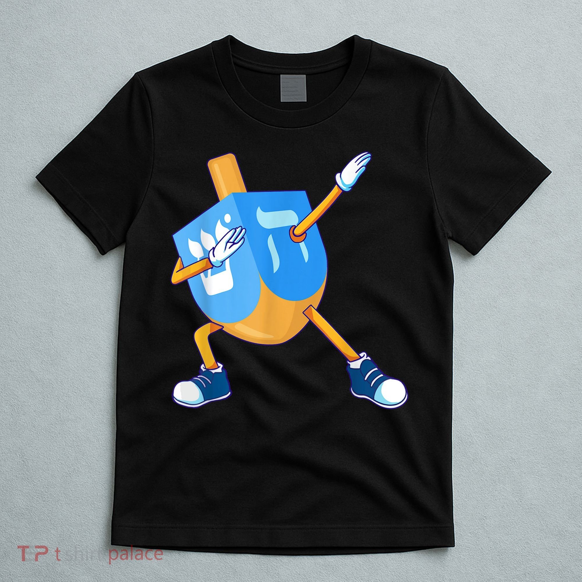 Dabbing Dreidel Happy Hanukkah Dancing Chanukah Girls T-Shirt