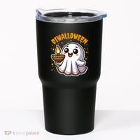 Diwalloween Diwali Halloween Fun Boo Ghost Lantern Deepavali Tumbler thumb 0