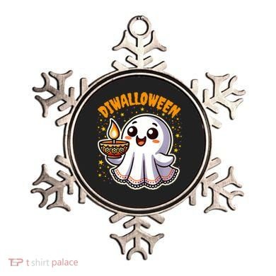 Diwalloween Diwali Halloween Fun Boo Ghost Lantern Deepavali Ornament
