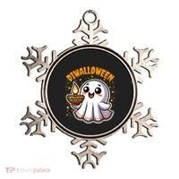 Diwalloween Diwali Halloween Fun Boo Ghost Lantern Deepavali Ornament thumb 0