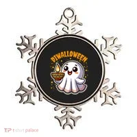 Diwalloween Diwali Halloween Fun Boo Ghost Lantern Deepavali Ornament thumb 0