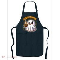 Diwalloween Diwali Halloween Fun Boo Ghost Lantern Deepavali Apron thumb 0