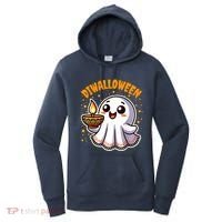Diwalloween Diwali Halloween Fun Boo Ghost Lantern Deepavali Women's Hoodie thumb 0
