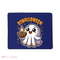 Diwalloween Diwali Halloween Fun Boo Ghost Lantern Deepavali Mousepad thumb 0
