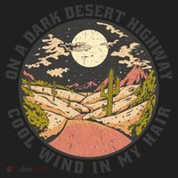 Dark Desert Highway Wind In My Hair Women's Sweatshirt thumb 2