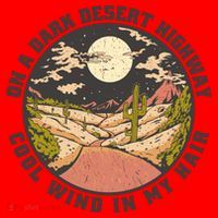 Dark Desert Highway Wind In My Hair Santa Hat thumb 1