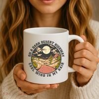 Dark Desert Highway Wind In My Hair Coffee Mug thumb 3