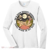 Dark Desert Highway Wind In My Hair Women's Long Sleeve Shirt thumb 0