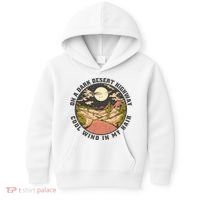 Dark Desert Highway Wind In My Hair Kids Hoodie thumb 0