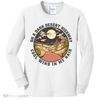 Dark Desert Highway Wind In My Hair Kids Long Sleeve Shirt thumb 0