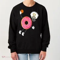 Dunking Donut Hole Food Champ Women's Sweatshirt thumb 0