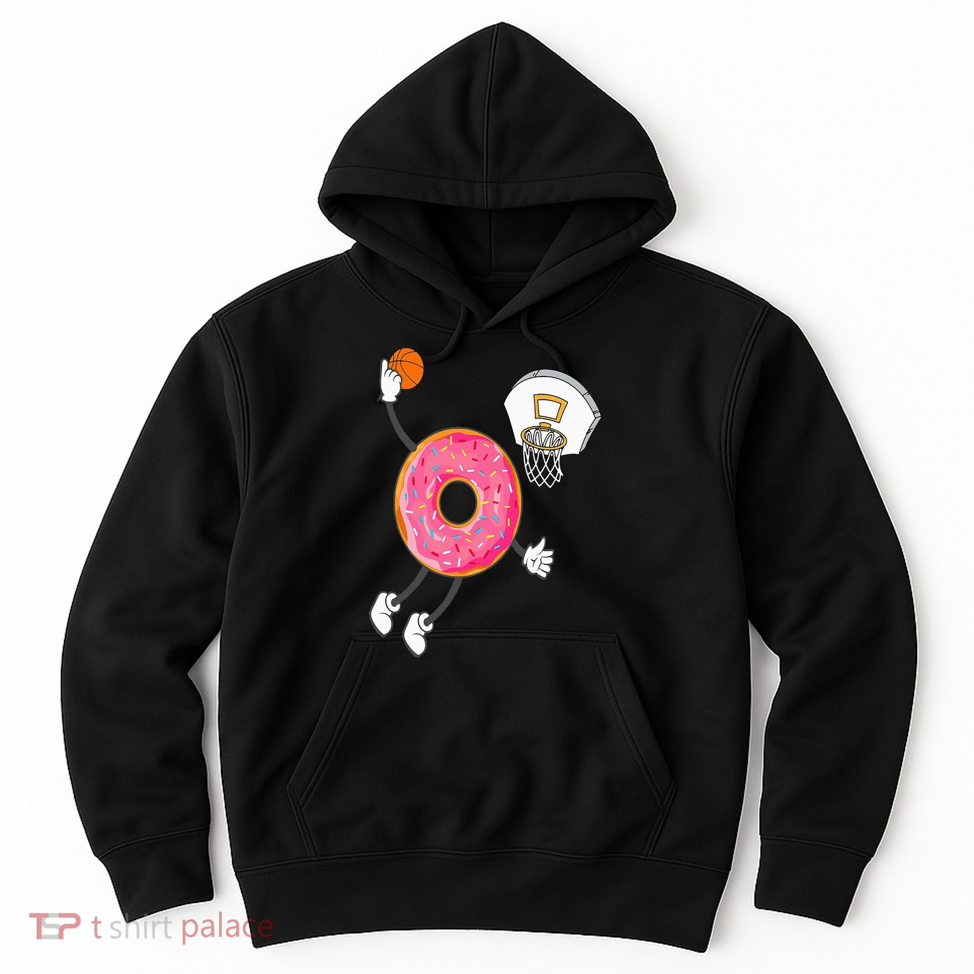 Dunking Donut Hole Food Champ Hoodie