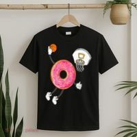 Dunking Donut Hole Food Champ T-Shirt thumb 2