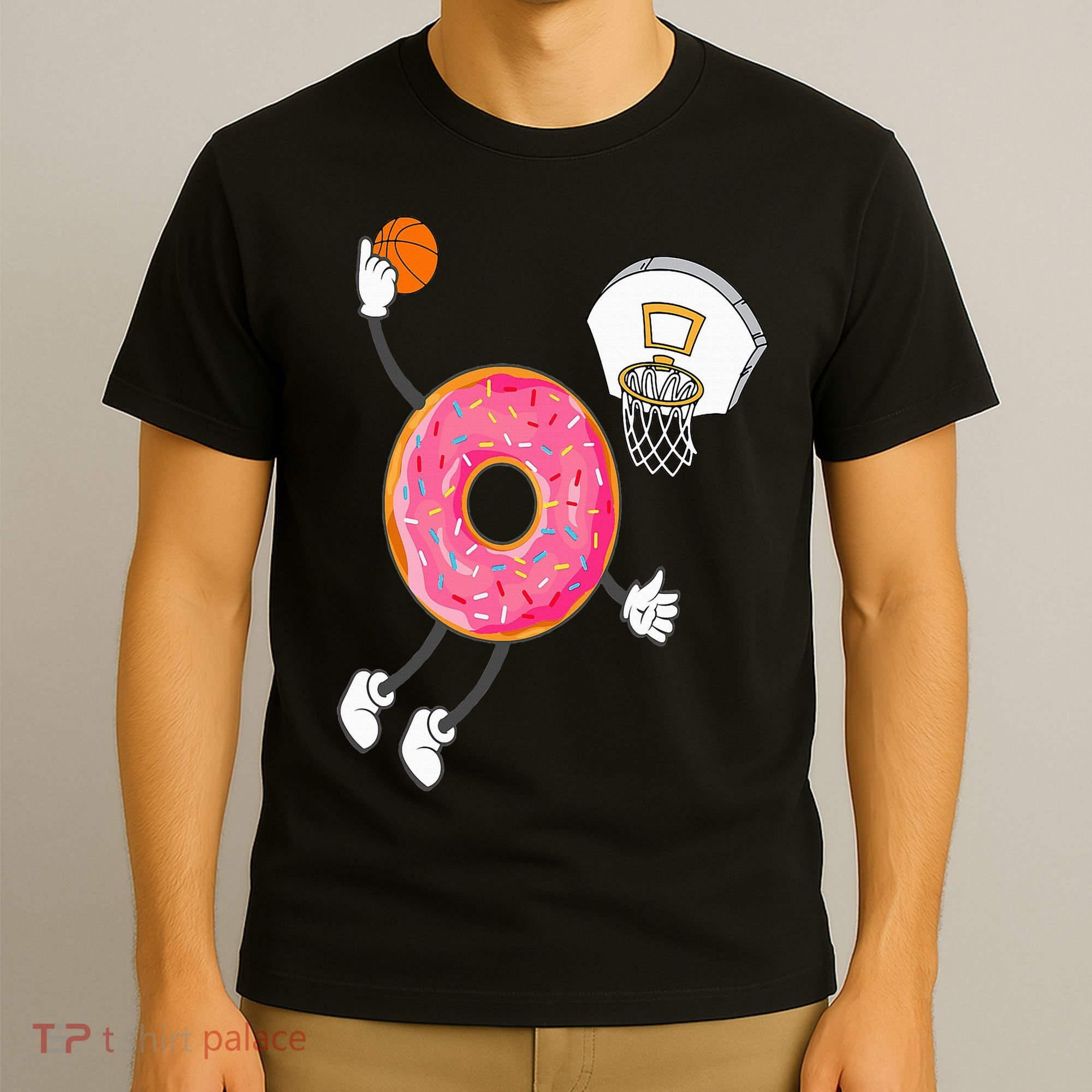 Dunking Donut Hole Food Champ T-Shirt
