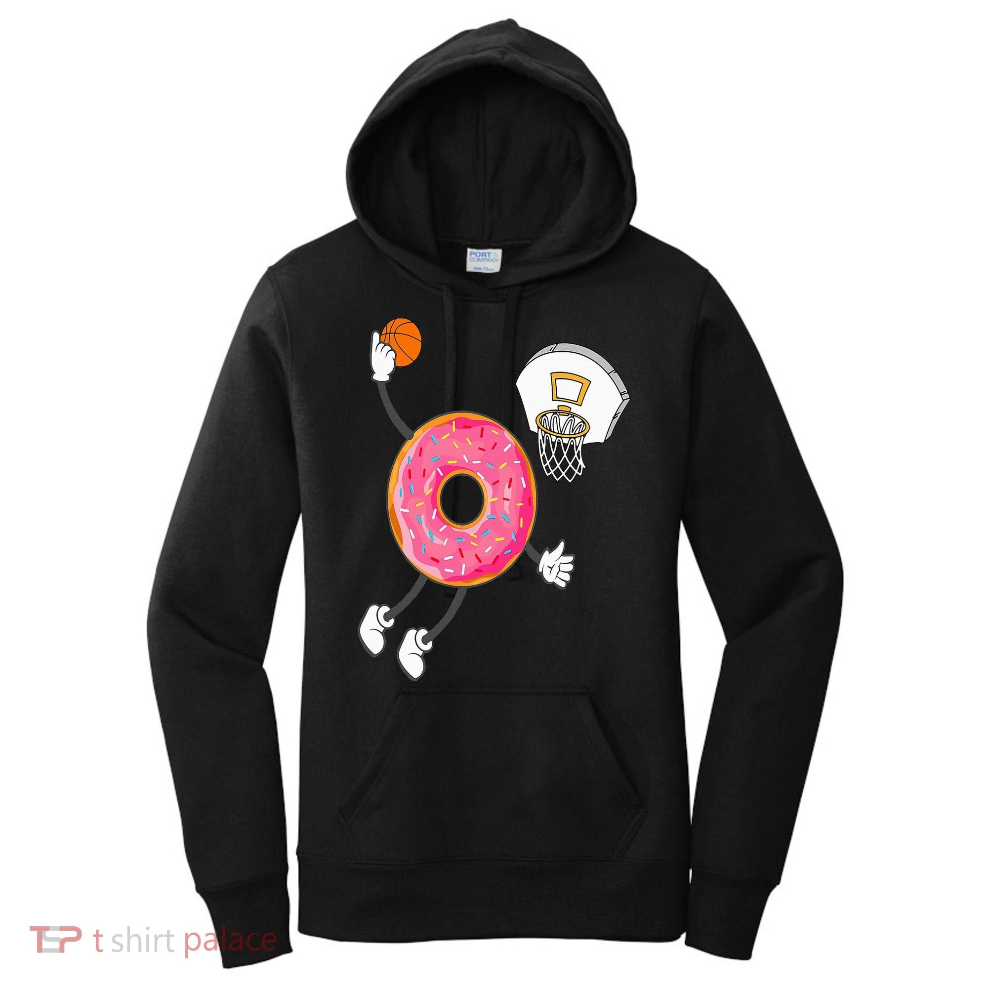 Dunking Donut Hole Food Champ Women's Hoodie
