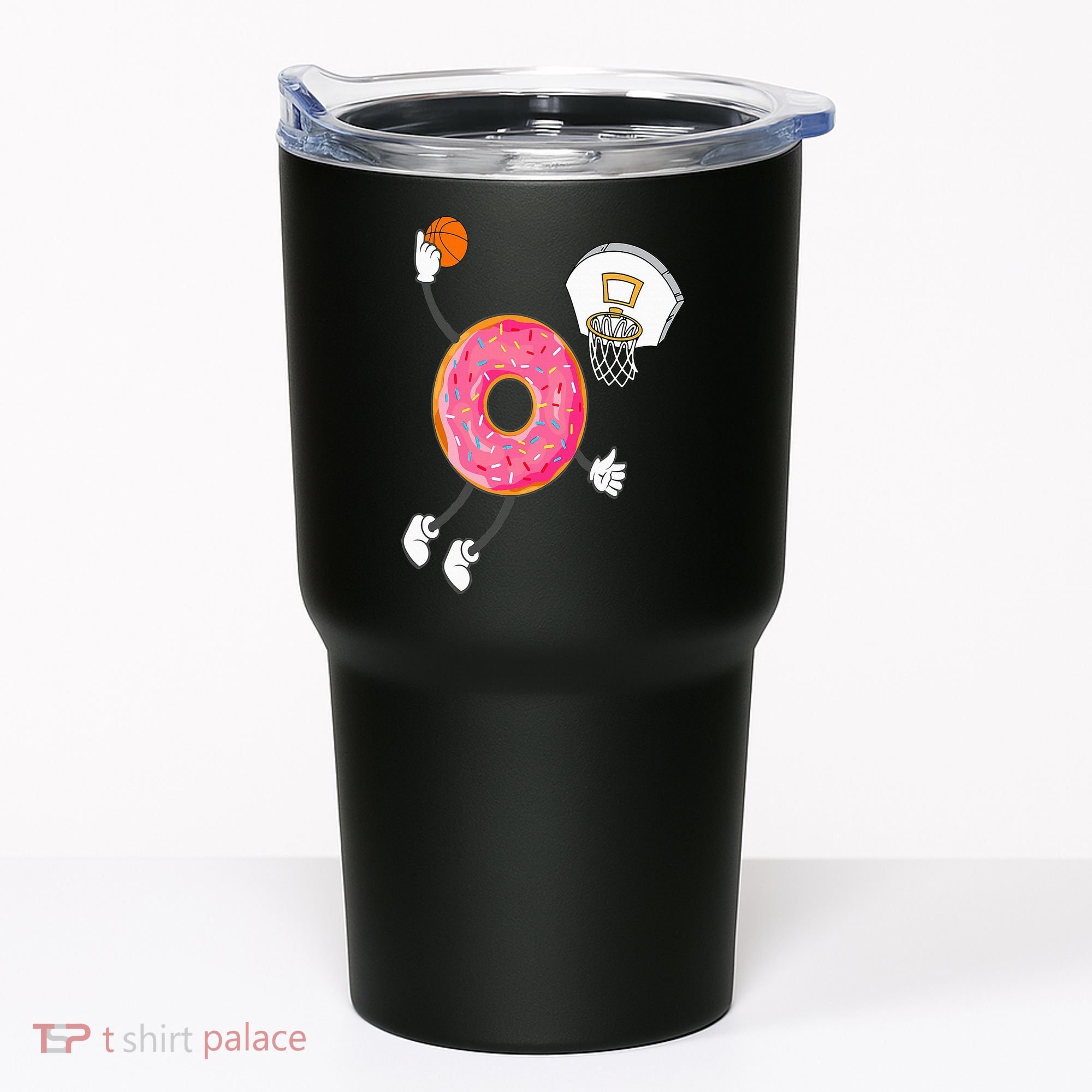 Dunking Donut Hole Food Champ Tumbler