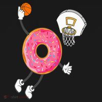 Dunking Donut Hole Food Champ Baby Bodysuit thumb 2