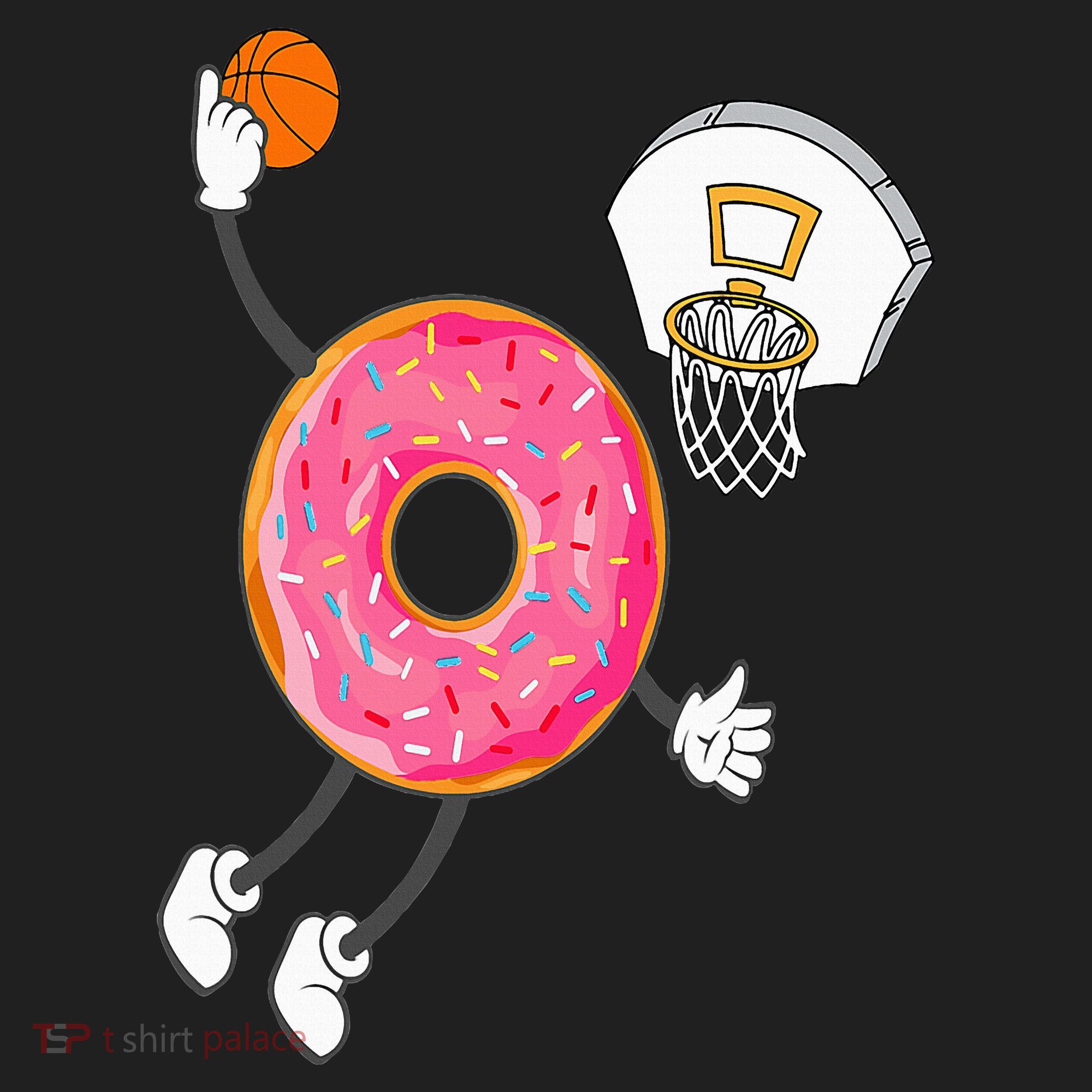 Dunking Donut Hole Food Champ Hat