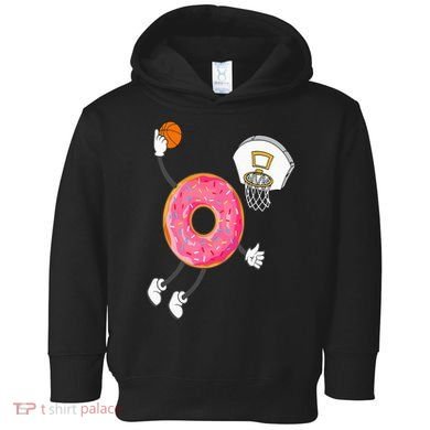 Dunking Donut Hole Food Champ Toddler Hoodie