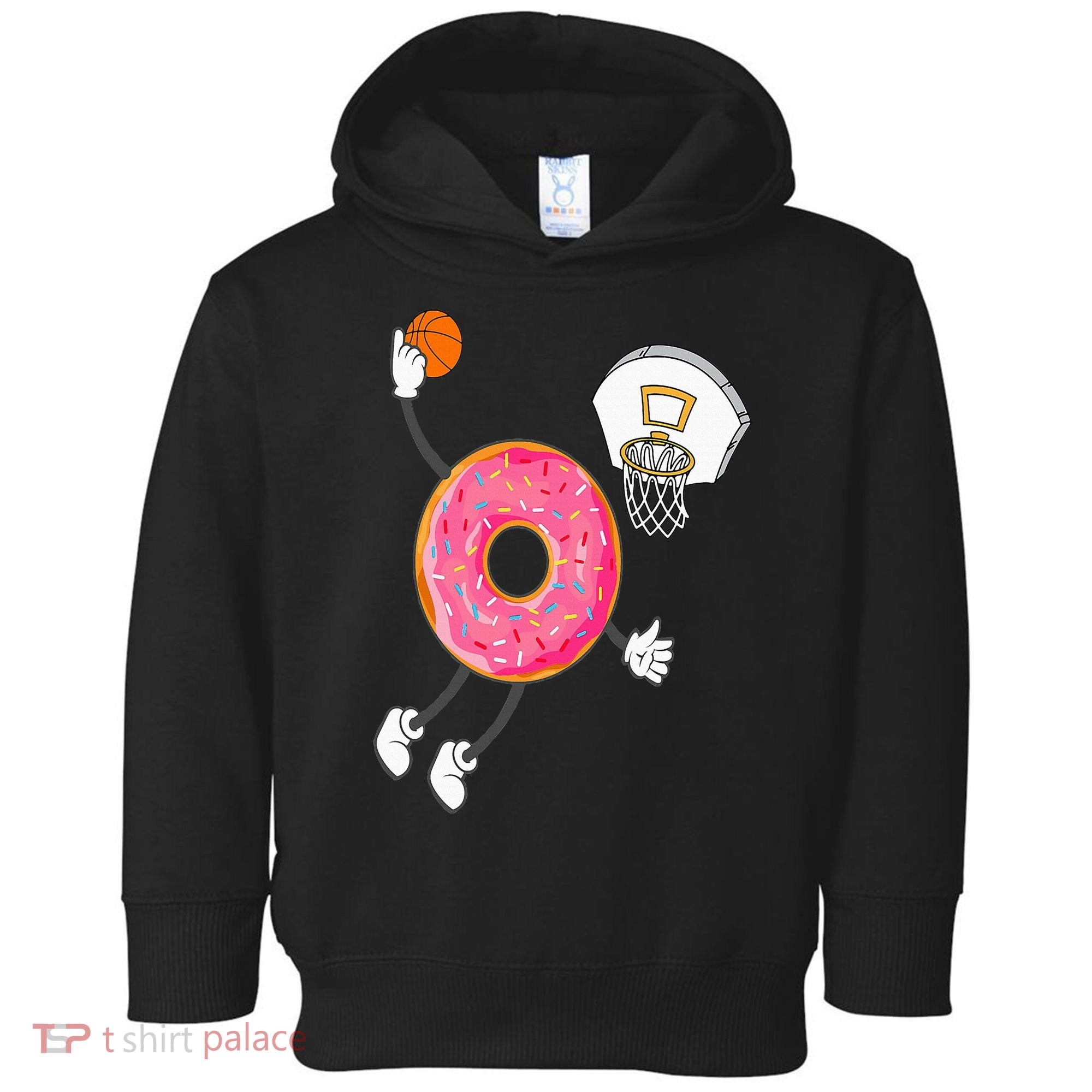 Dunking Donut Hole Food Champ Toddler Hoodie