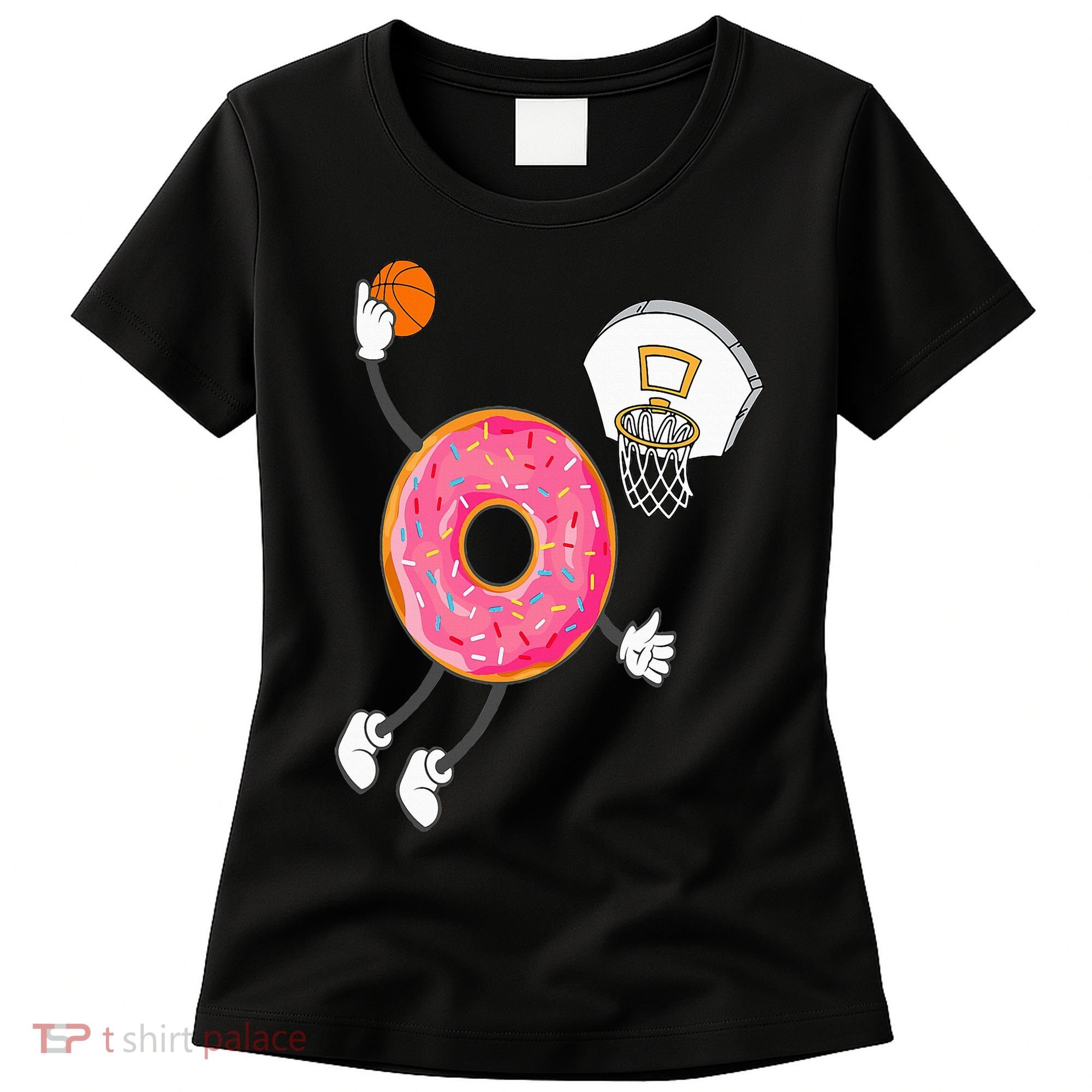 Dunking Donut Hole Food Champ Women's T-Shirt