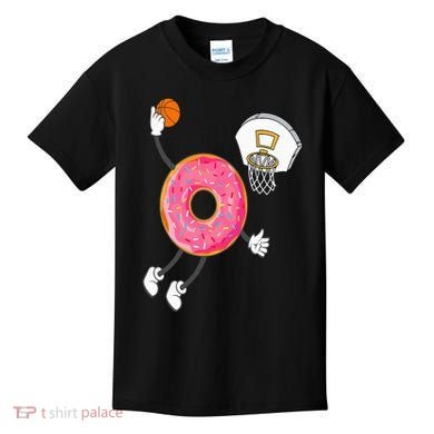 Dunking Donut Hole Food Champ Kids T-Shirt