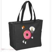 Dunking Donut Hole Food Champ Tote Bag thumb 2