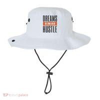 Dreams Demand Hustle Motivational Quote Bucket Hat thumb 0