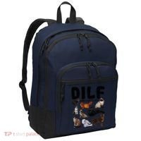 Dilf Damn I Love Felines Funny Cat Kitty Lover Port Authority Basic Backpack thumb 0