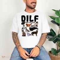 Dilf Damn I Love Felines Funny Cat Kitty Lover Comfort Colors T-Shirt thumb 3
