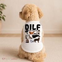 Dilf Damn I Love Felines Funny Cat Kitty Lover Doggie Tank thumb 2