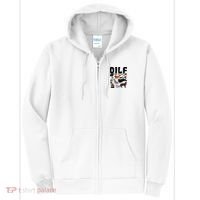 Dilf Damn I Love Felines Funny Cat Kitty Lover Full Zip Hoodie thumb 0