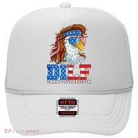 Dilf Damn I Love Freedom Eagle Funny Patriotic 4th Of July Hat thumb 0