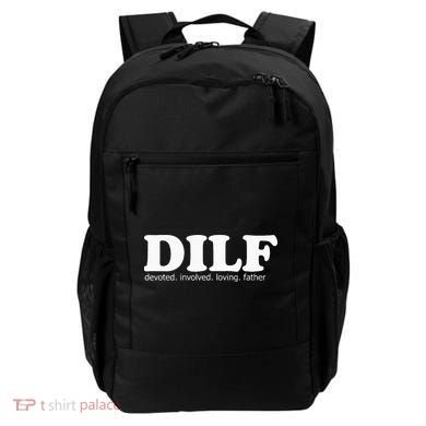 Dilf Devoted Involved Loving Father Dad Papa Backpack