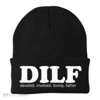 Dilf Devoted Involved Loving Father Dad Papa Beanie thumb 0