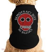 Democracy Dies In Silence Freedom Of Expression Doggie Tank thumb 0