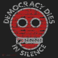 Democracy Dies In Silence Freedom Of Expression Beanie thumb 2